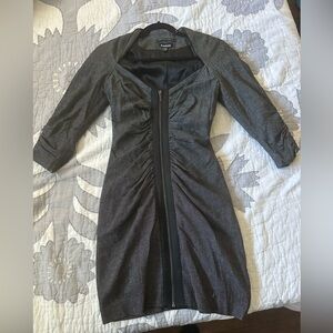 bebe sexy front zipper dress Size 6US Never worn